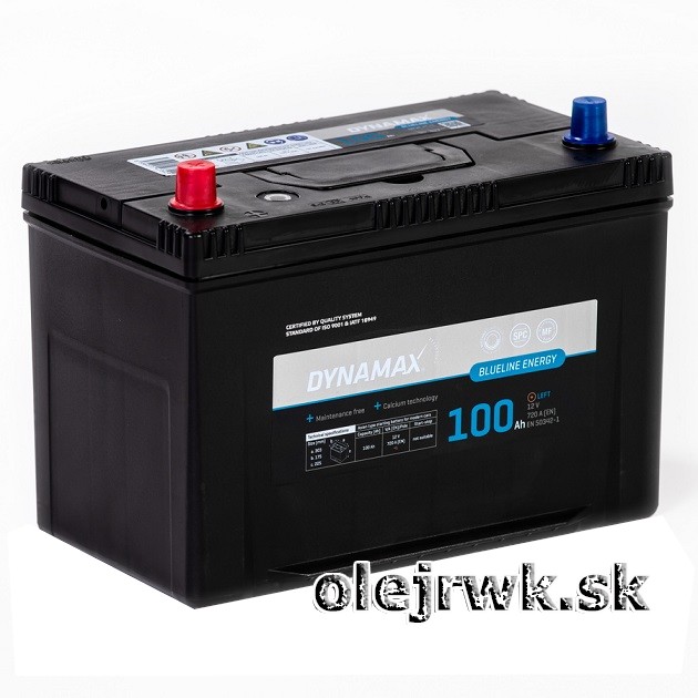 DYNAMAX BLUELINE Energy 12V 100Ah Ľ 