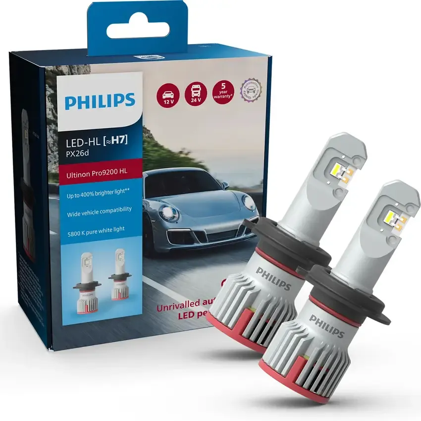 PHILIPS LED Ultinon Pro9200 H7 2ks