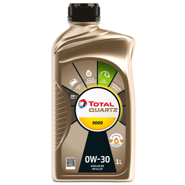TOTAL QUARTZ 9000 0W-30 1L