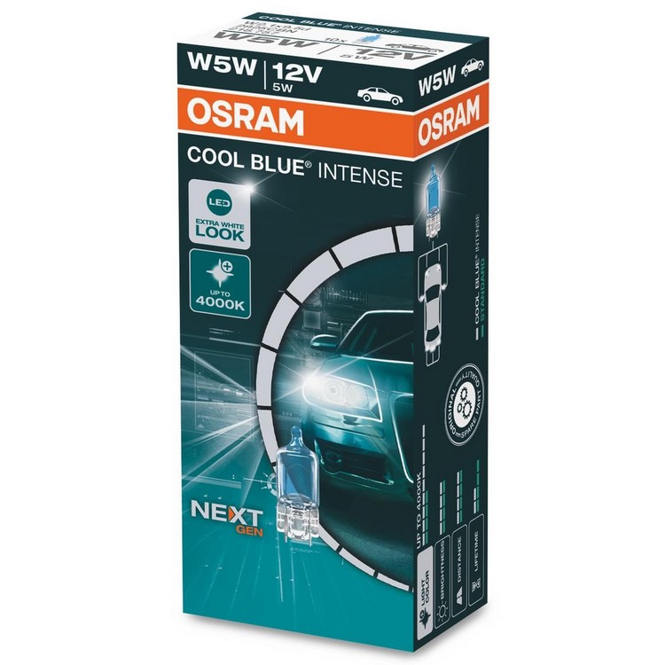 OSRAM Cool Blue Intense W5W W2.1x9.5d 1ks