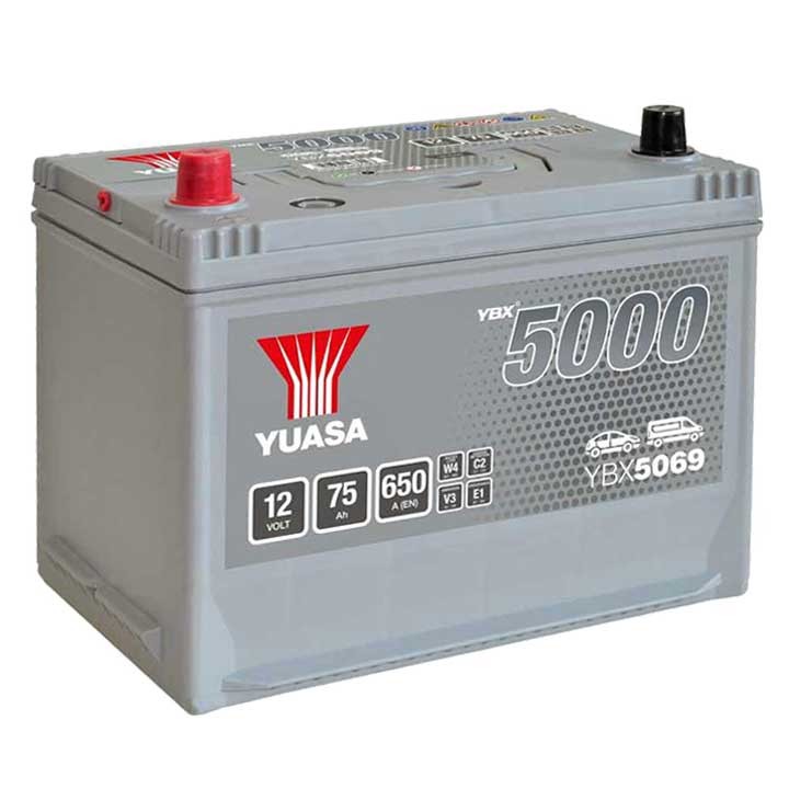 YUASA YBX 5000 12V 75Ah Ľ