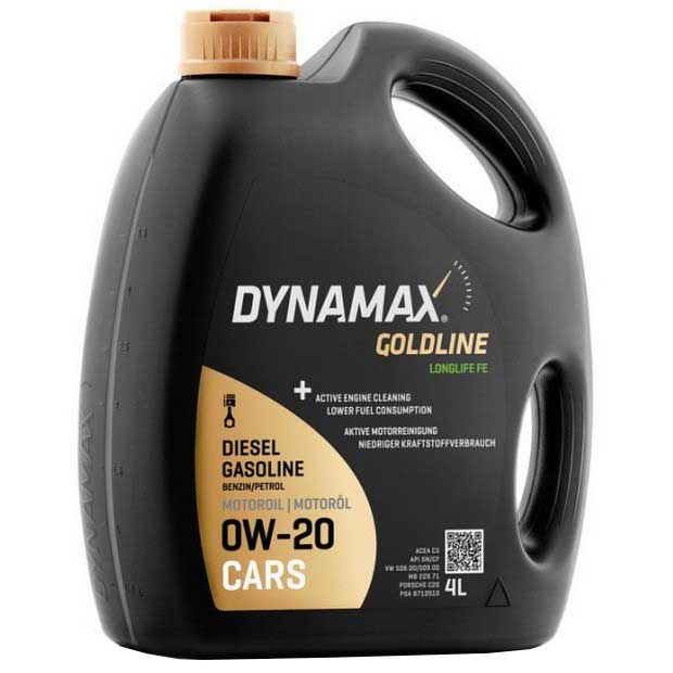 DYNAMAX GOLDLINE LONGLIFE FE 0W-20 4L