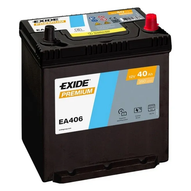 EXIDE Premium EA406 12V 40Ah 