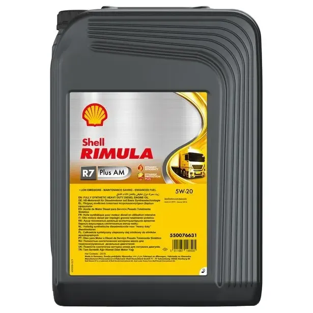 SHELL RIMULA R7 Plus AM 5W-20 20L