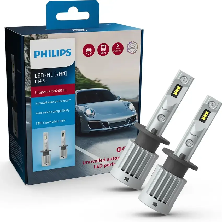 PHILIPS LED Ultinon Pro9200 H1 2ks