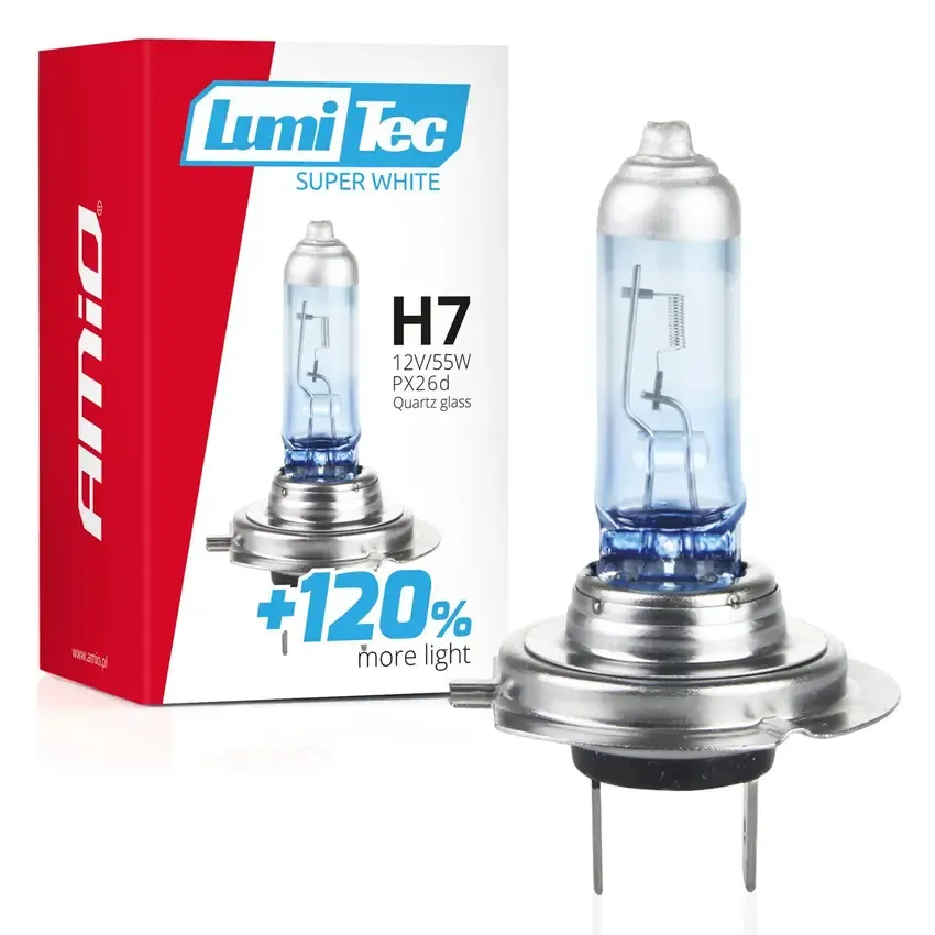 H7 LumiTec SuperWhite +120% 1ks