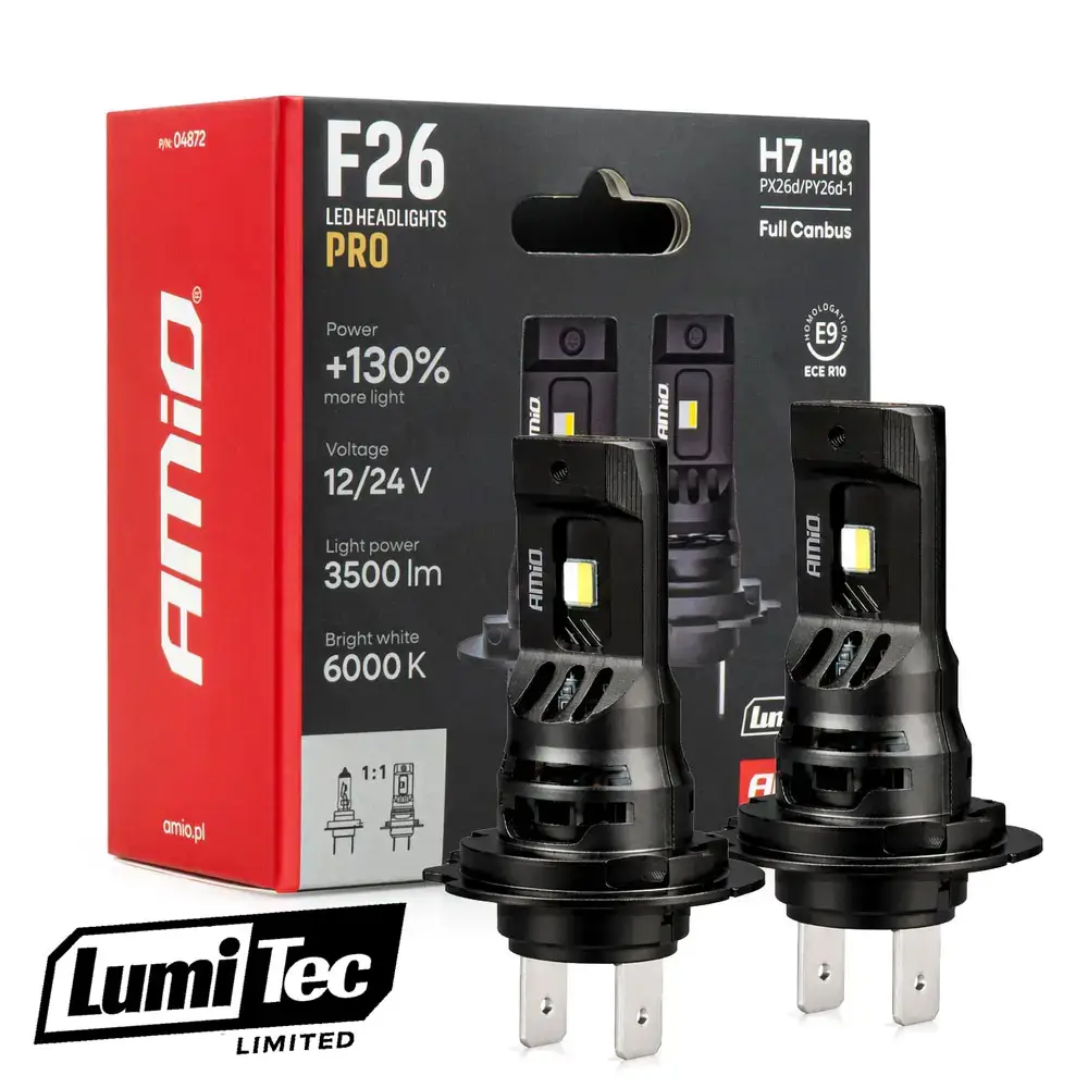 LumiTec LIMITED LED F26 PRO H7 2ks