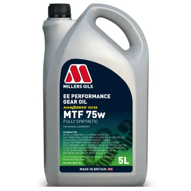 MILLERS OILS EE Performance MTF 75W 5L