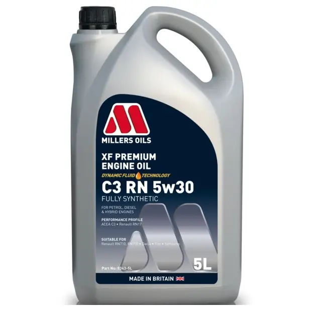 MILLERS OILS XF Premium C3 RN 5W-30 5L