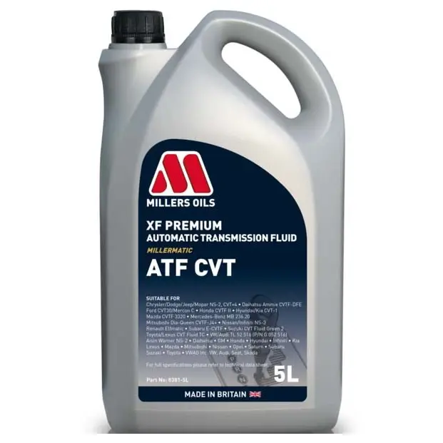 MILLERS OILS XF Premium ATF CVT 5L