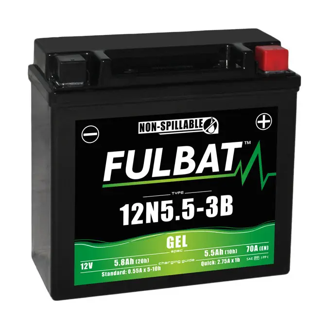 FULBAT GEL 12N5.5-3B 12V/5.5Ah
