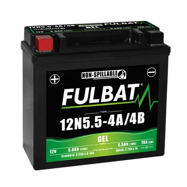 FULBAT GEL 12N5.5-4A/4B 12V/5.5Ah