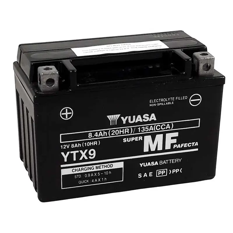 YUASA MF AGM YTX9 12V/8,4Ah