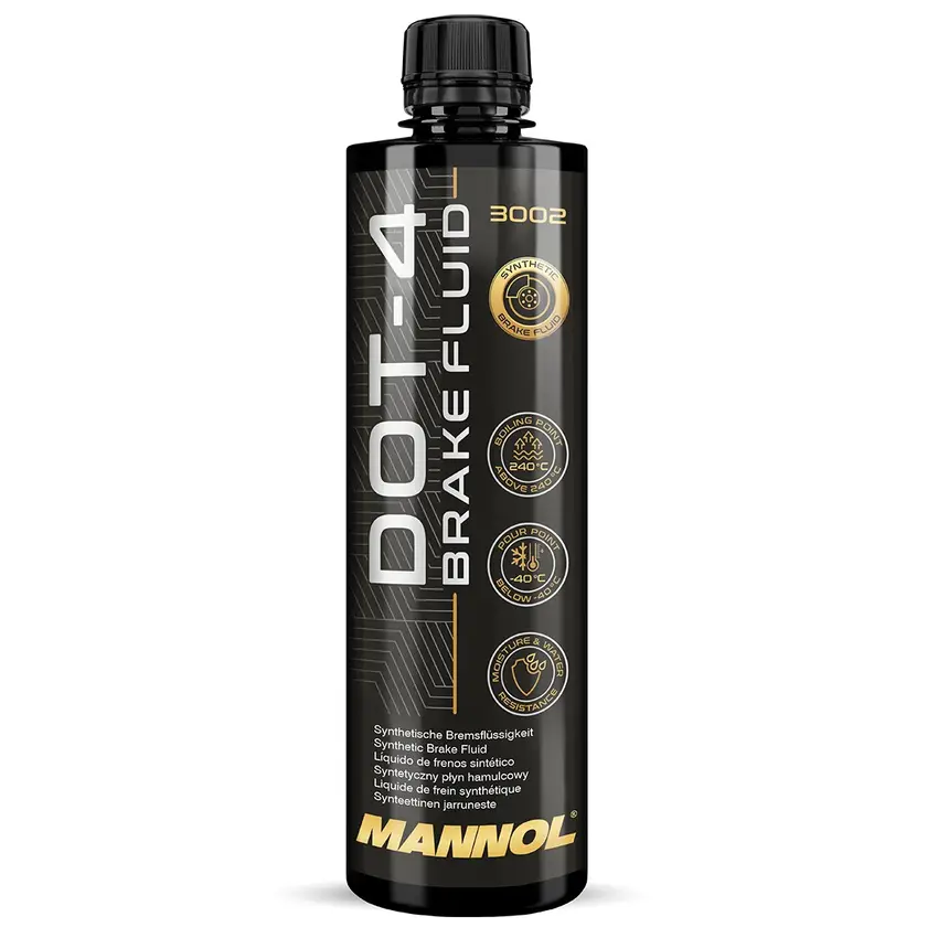 MANNOL 3002 DOT4 Brake Fluid 450ml