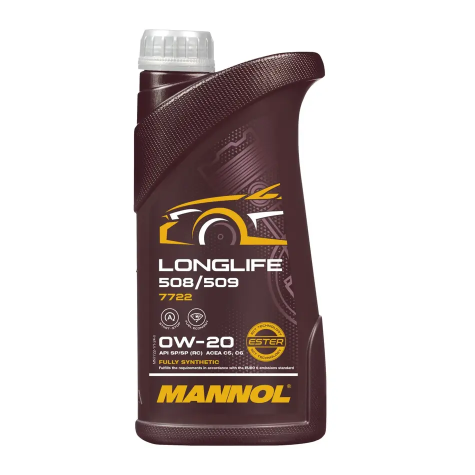 MANNOL 7722 Longlife 508/509 0W-20 1L