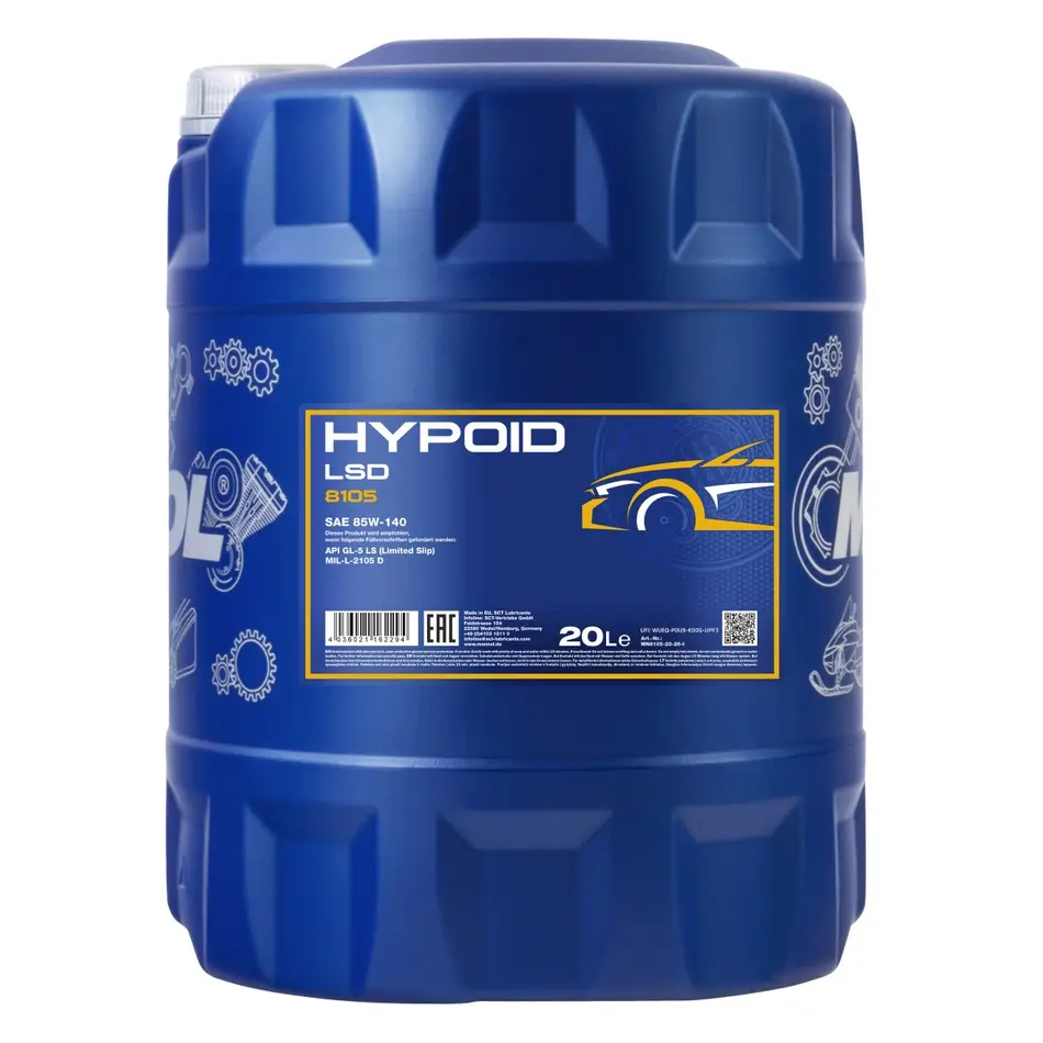MANNOL 8105 Hypoid LSD 85W-140 GL5 20L