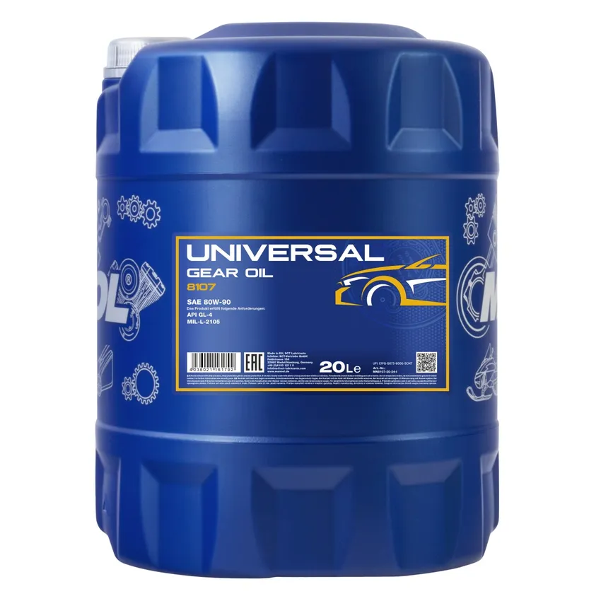 MANNOL 8107 Universal 80W-90 20L