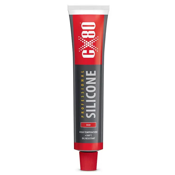 CX80 Professional Silicone ČERVENÝ 80ml