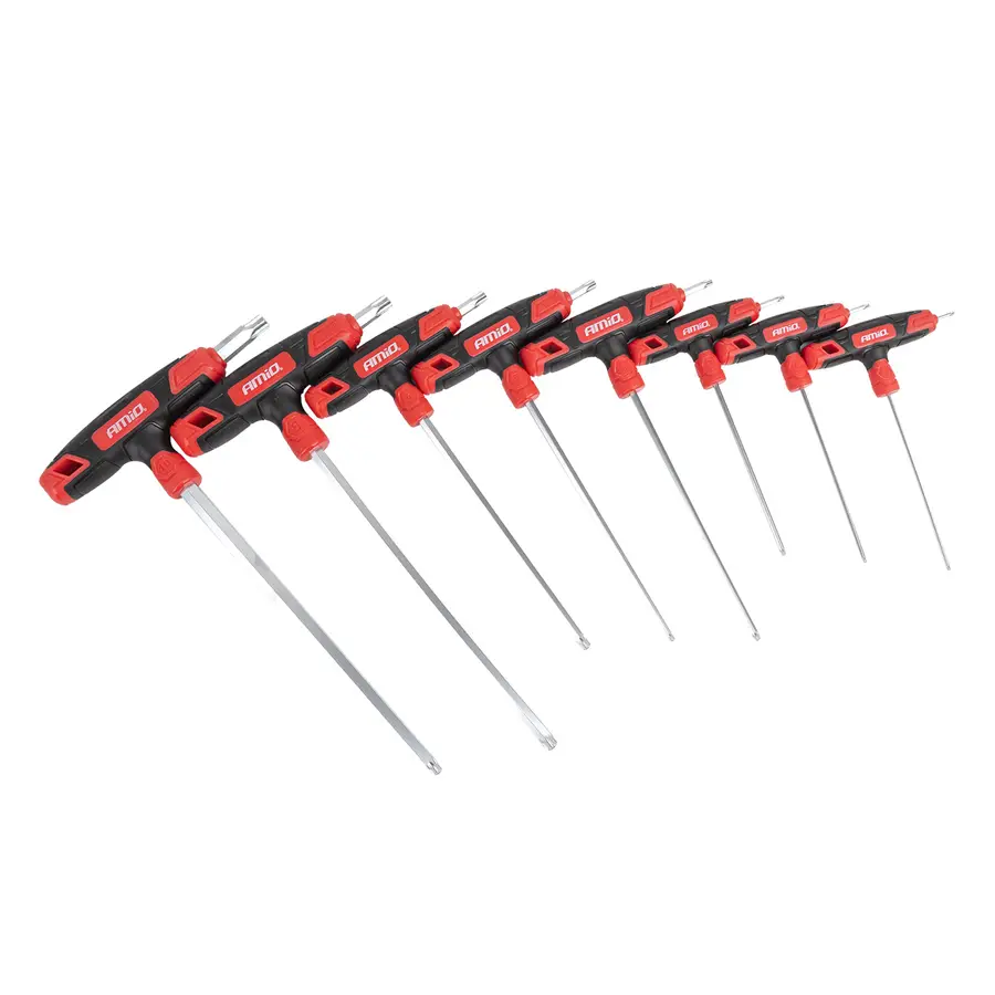 Torx kľúče z rukoväťou 8ks