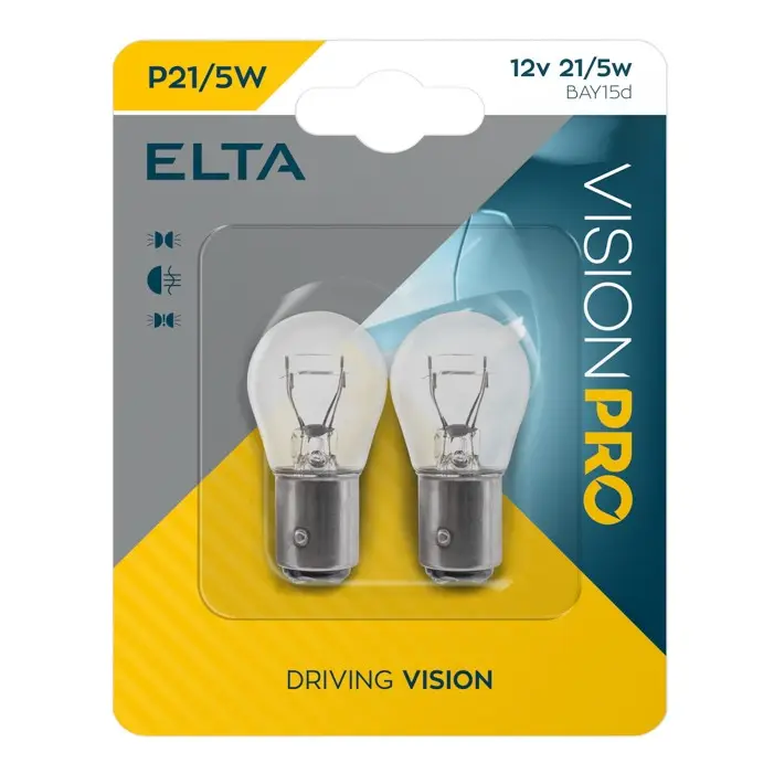 VISIONPRO 21/5W BAY15d P21/5W Blister 2ks