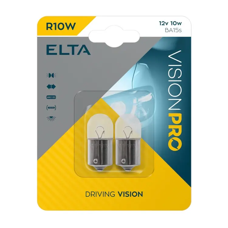 VISIONPRO 10W BA15s R10W Blister 2ks