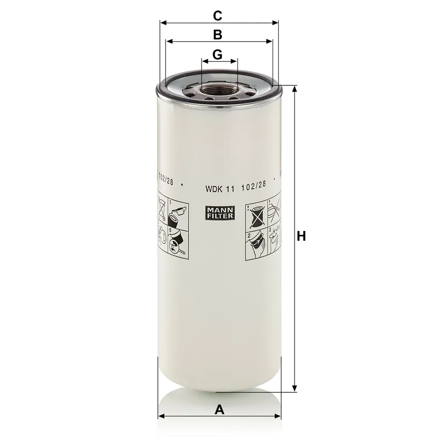 MANN WDK 11 102/28