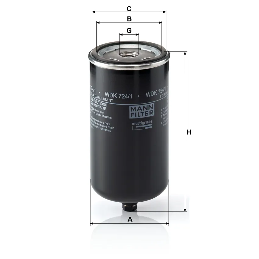 MANN WDK 724/1