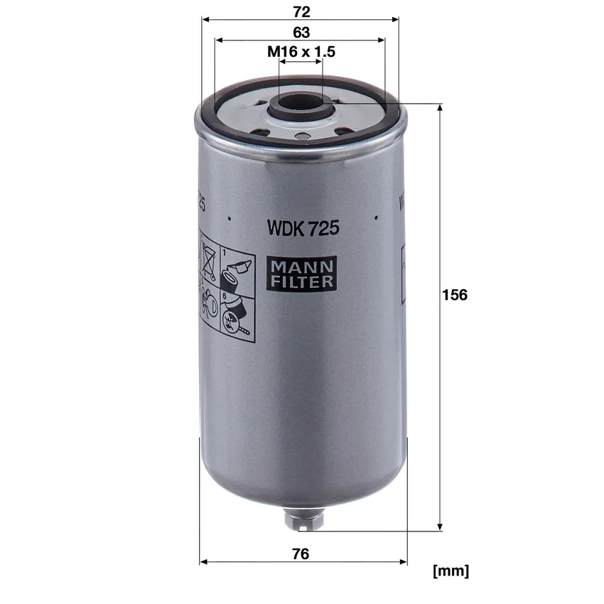 MANN WDK 725