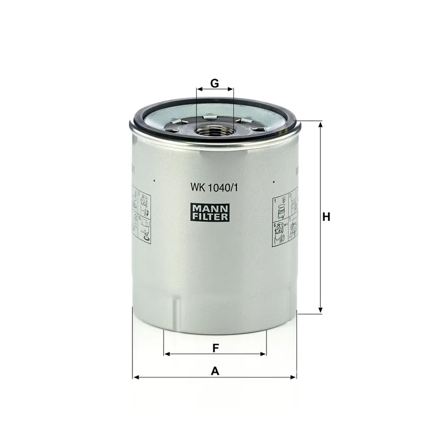 MANN WK 1040/1 X
