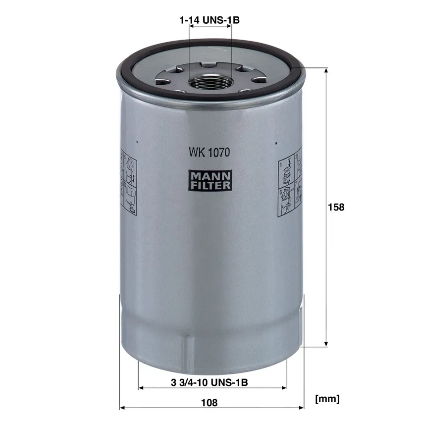 MANN WK 1070 X