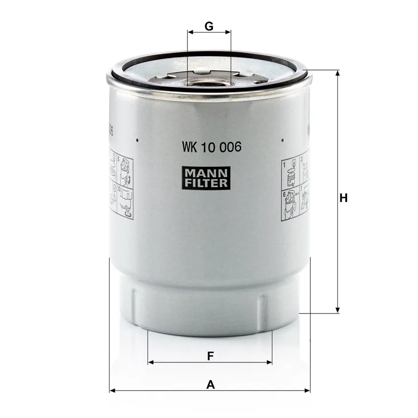 MANN WK 10 006 Z