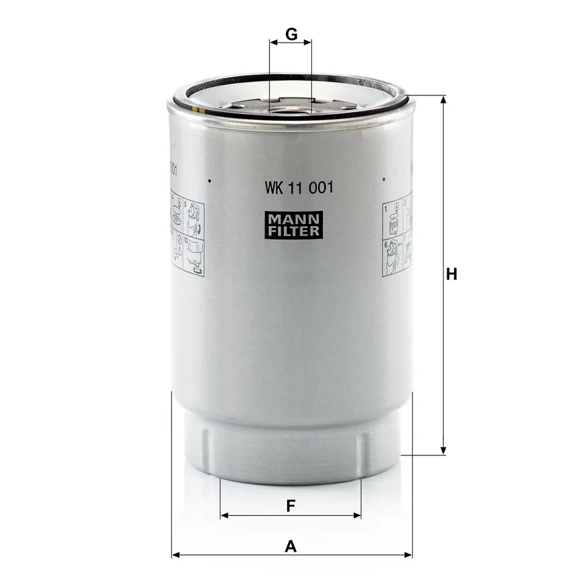 MANN WK 11 001 X