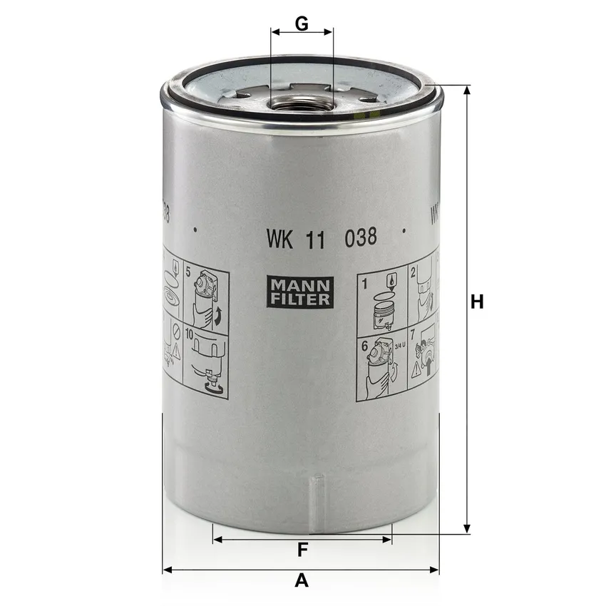 MANN WK 11 038 Z