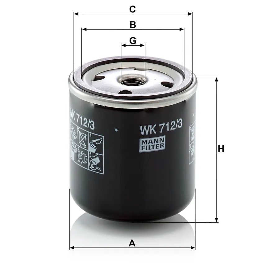 MANN WK 712/3