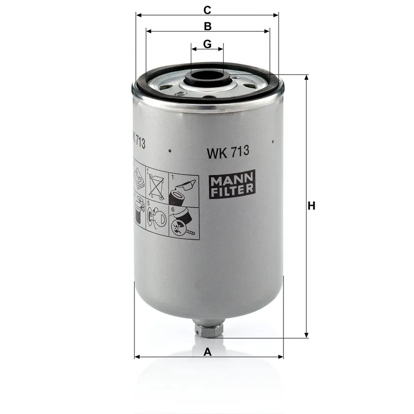 MANN WK 713