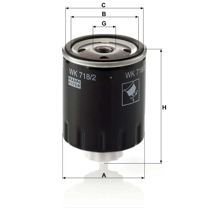 MANN WK 718/2