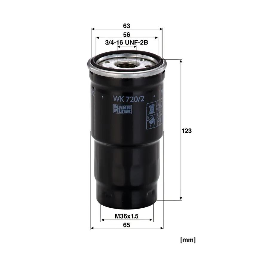 MANN WK 720/2 X