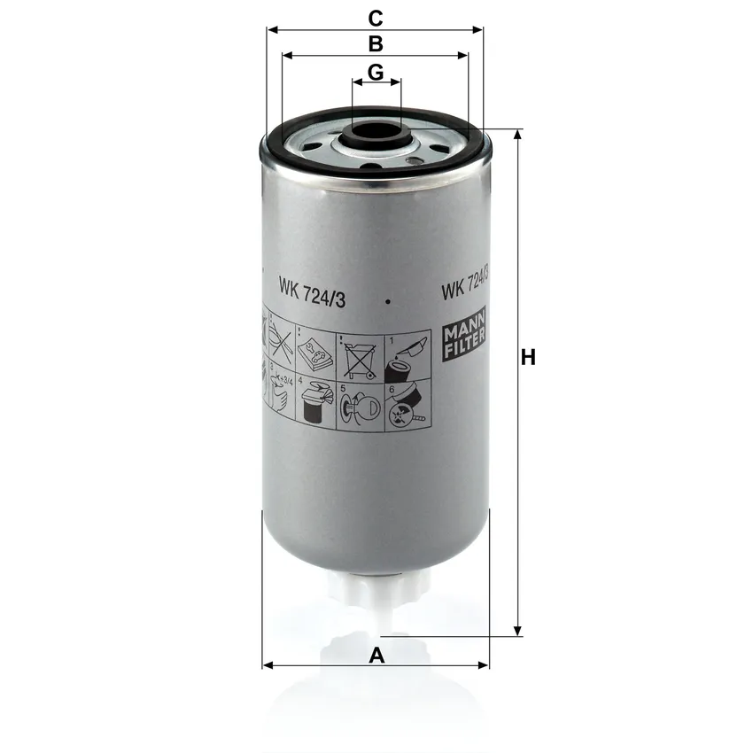 MANN WK 724/3