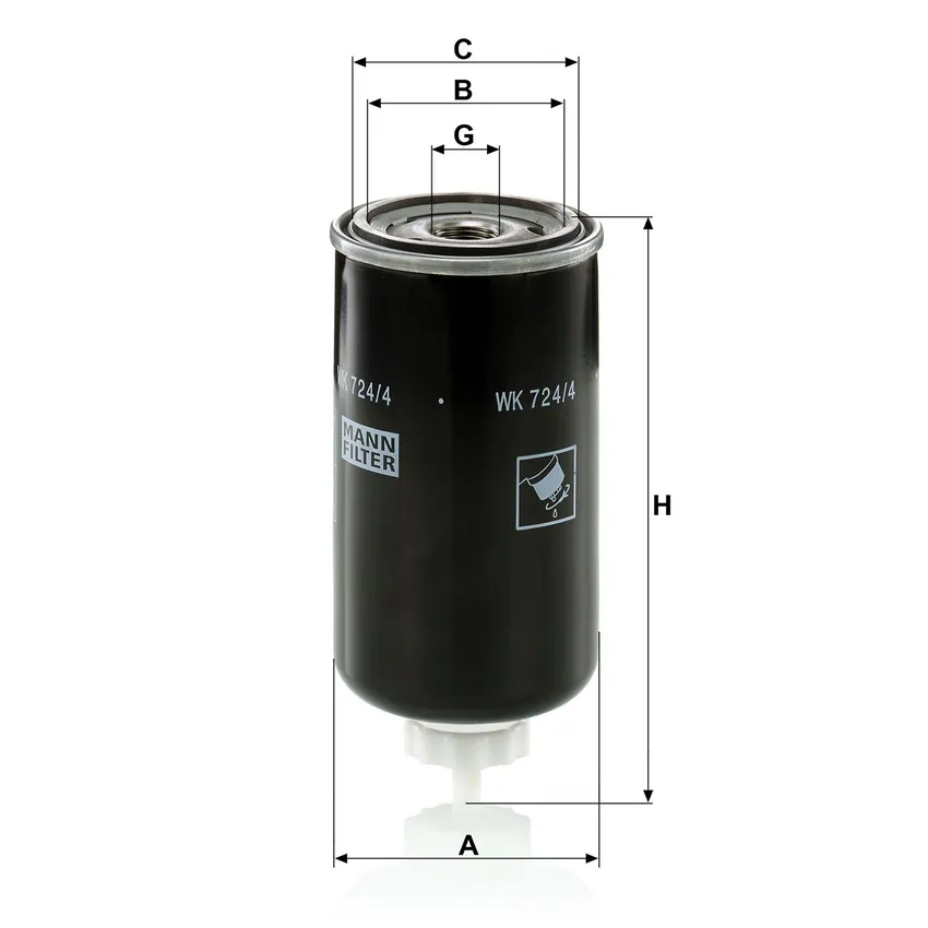 MANN WK 724/4