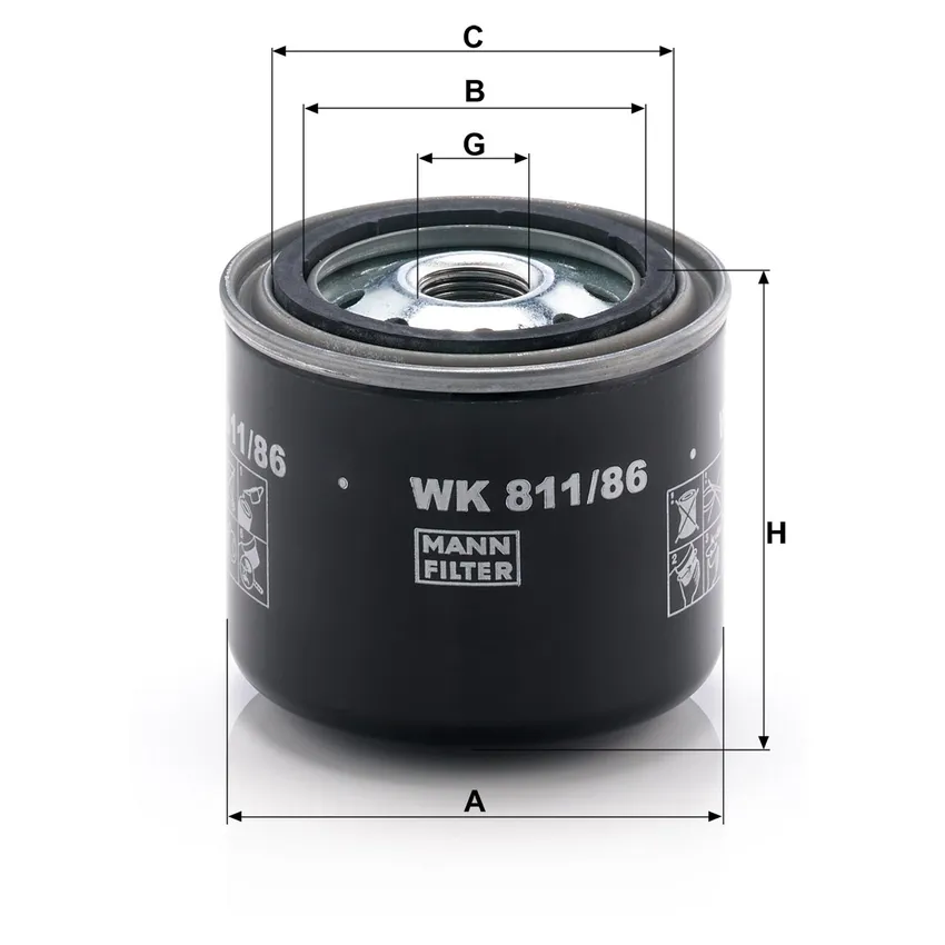 MANN WK 811/86