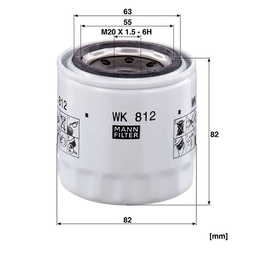 MANN WK 812