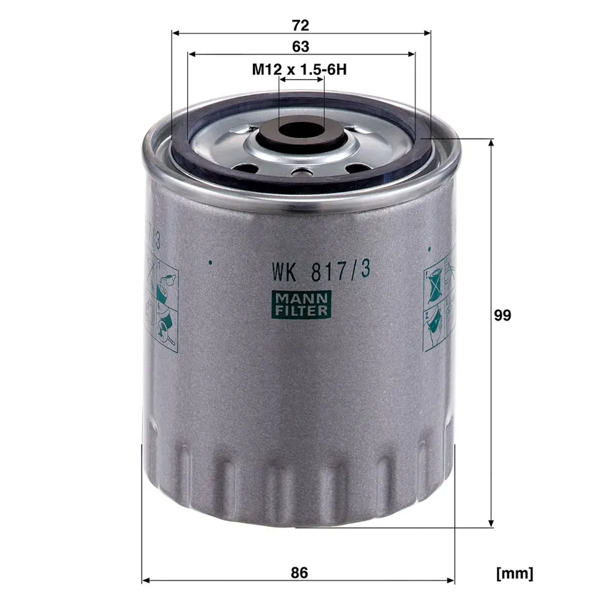 MANN WK 817/3 X