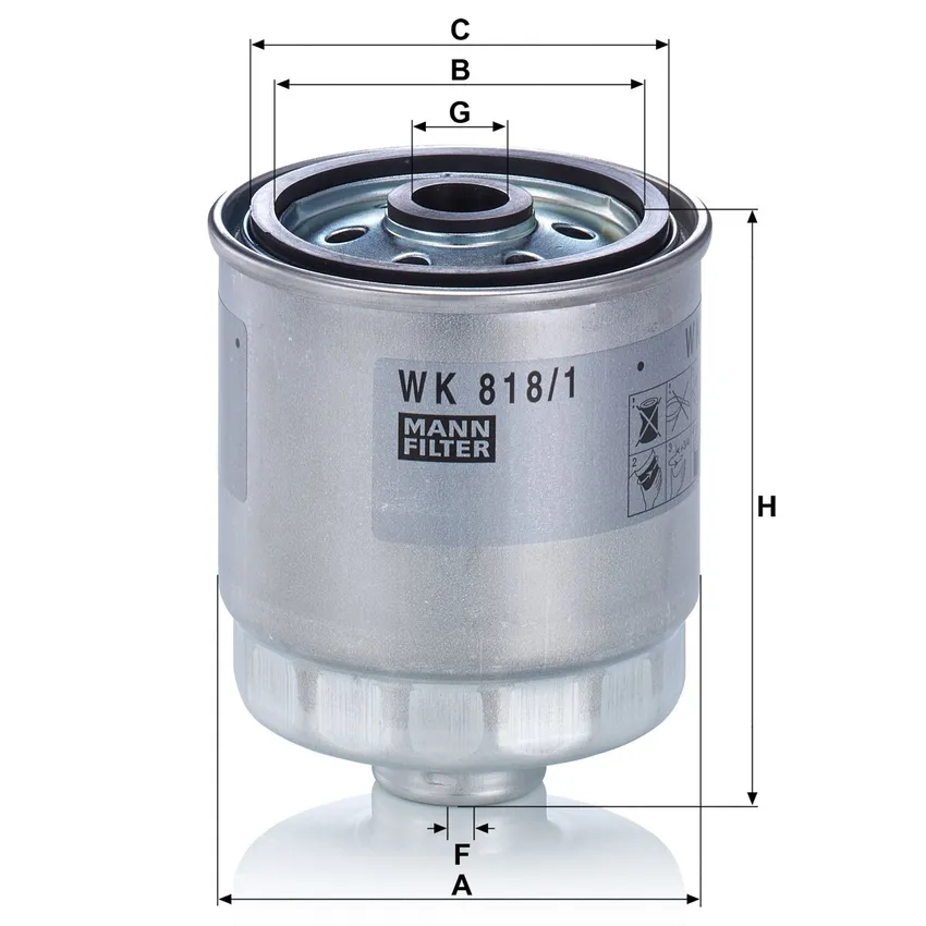 MANN WK 818/1