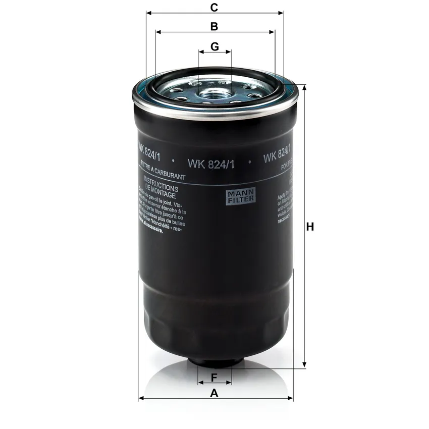 MANN WK 824/1