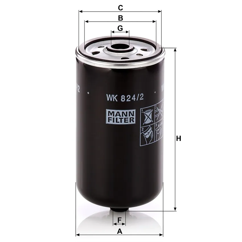 MANN WK 824/2