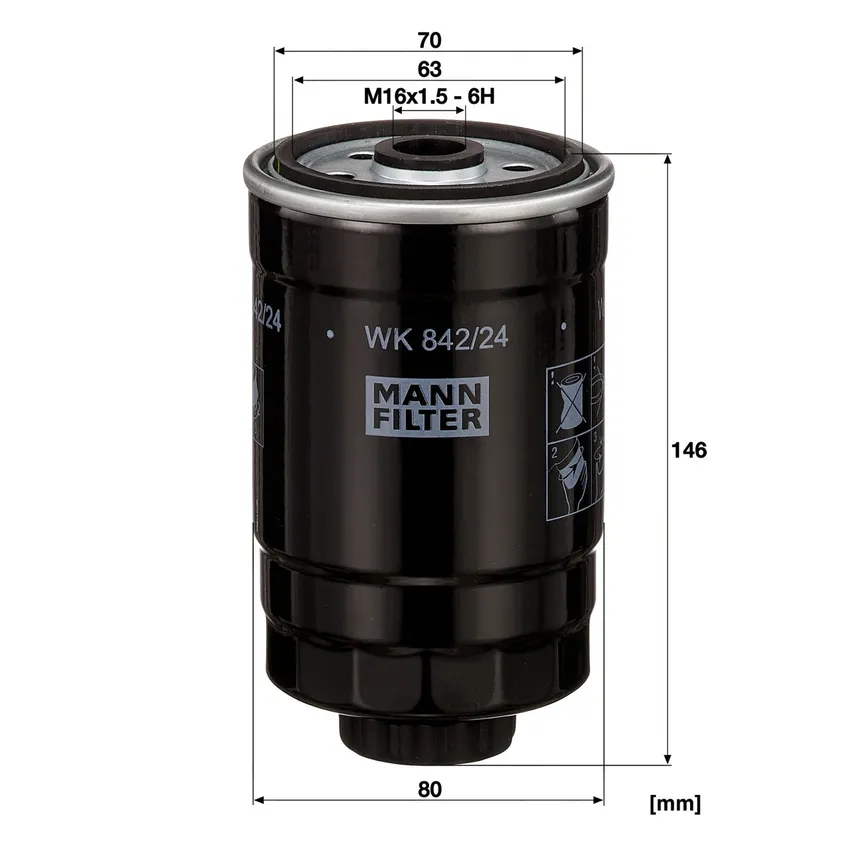 MANN WK 842/24