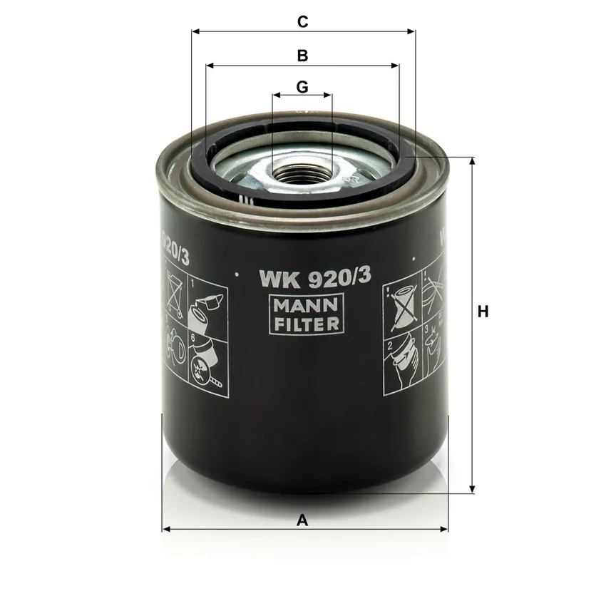 MANN WK 920/3