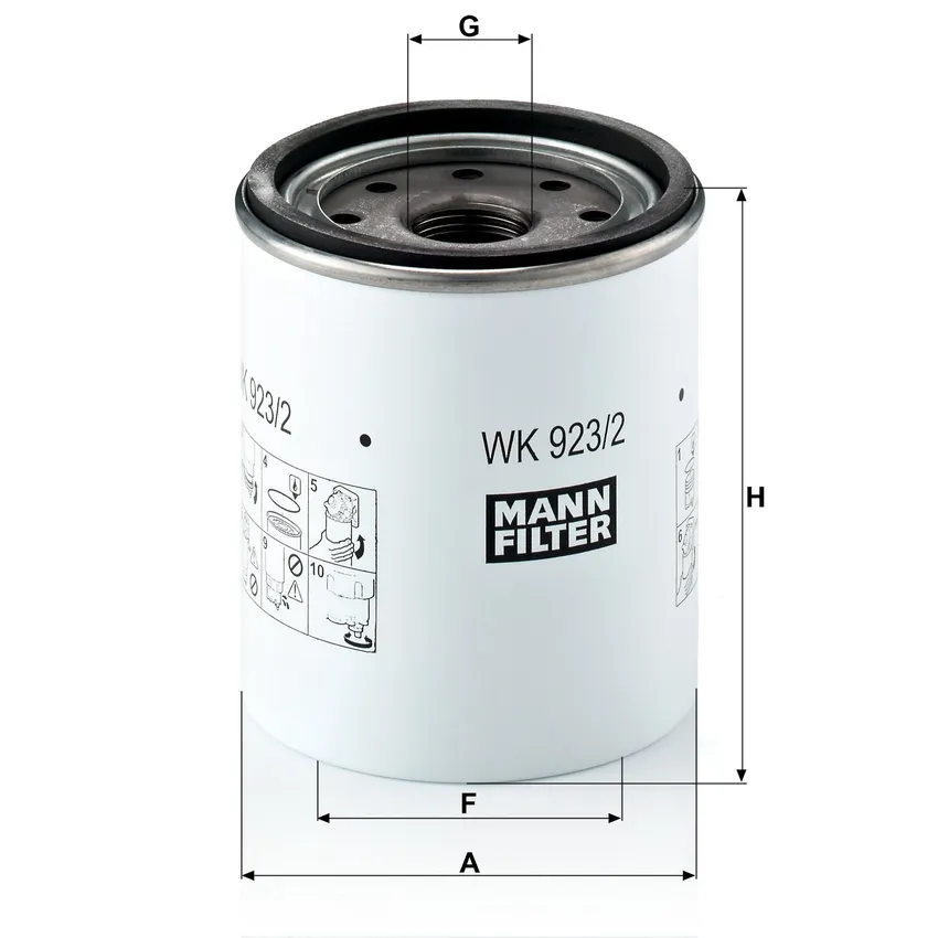 MANN WK 923/2 X