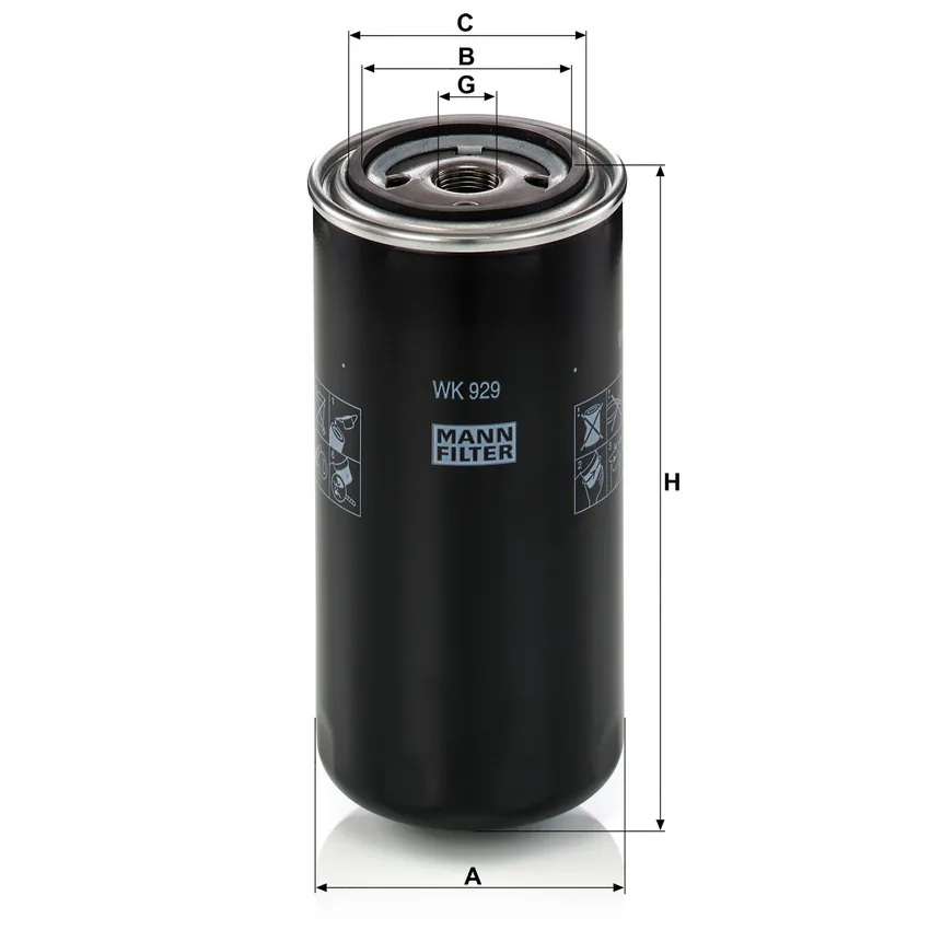 MANN WK 929 X