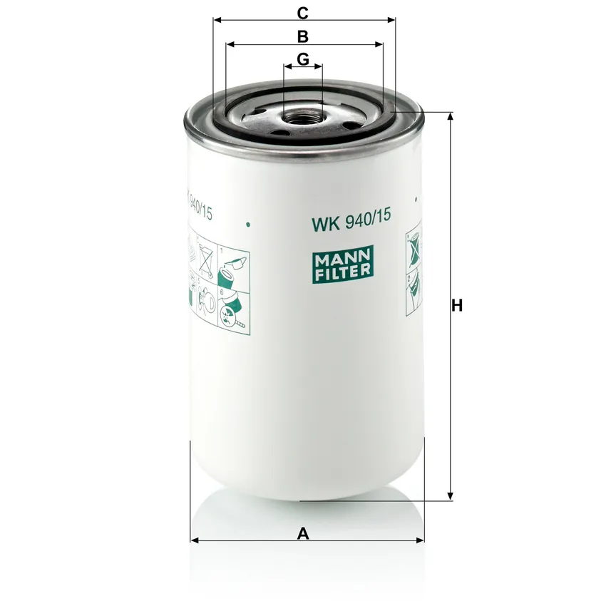 MANN WK 940/15